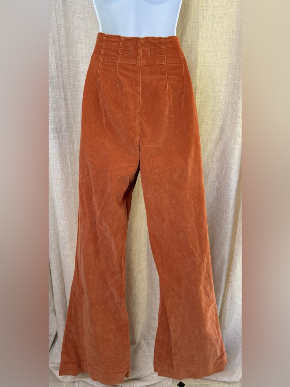 We The Free Rust Corduroy Wide-Leg Jeans - Picture 4 of 6